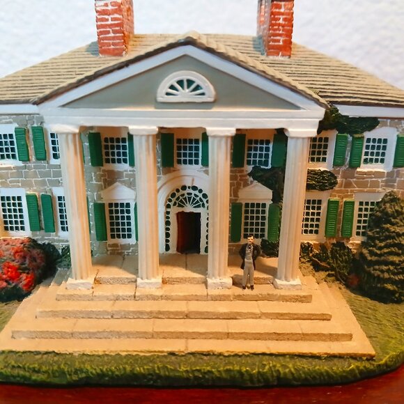 "Twelve Oaks... The Romance Begins" Hand Painted Depiction Gone With The Wind - Picture 1 of 6